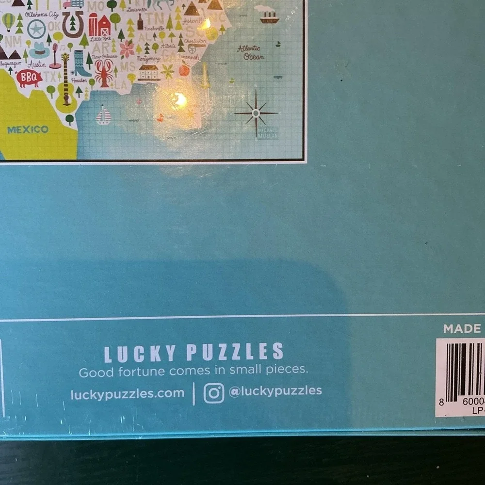 New Lucky Jigsaw Puzzle Artist Series Michael Mullen Road Trip‎ 1000 pcs